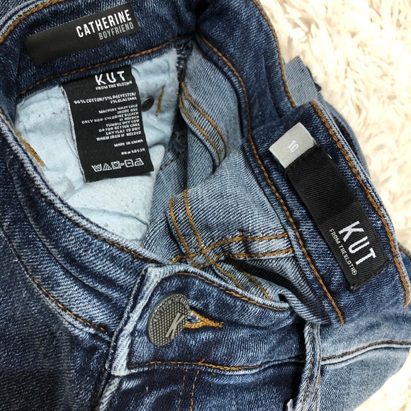 KUT from the KLOTH size 10 factory distressed summer ready rotating closet❤️❤️ - Picture 5 of 17